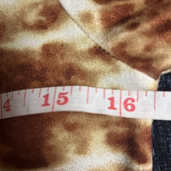 Tie Dye 🇵🇭 Brown, Yellow, White Free Size S to M T-Shirt Dress NWOT$25 - Picture 8 of 10